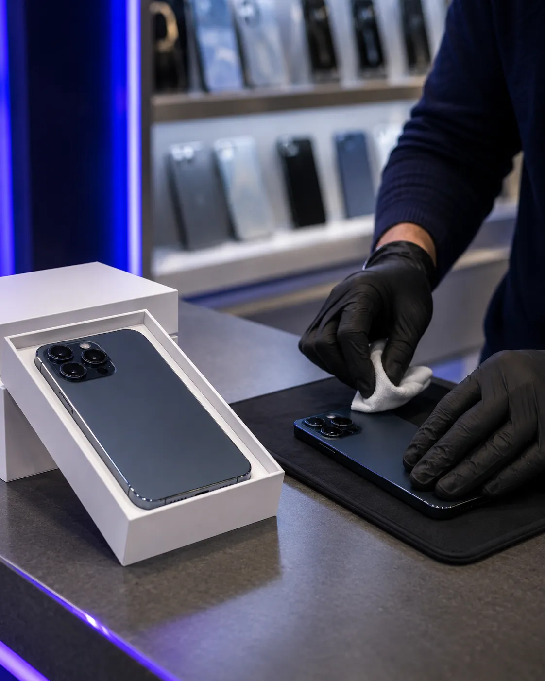 Grafika wpisu: iPhone odnowiony czy nowy? Co bardziej opłaca się w 2026 roku
