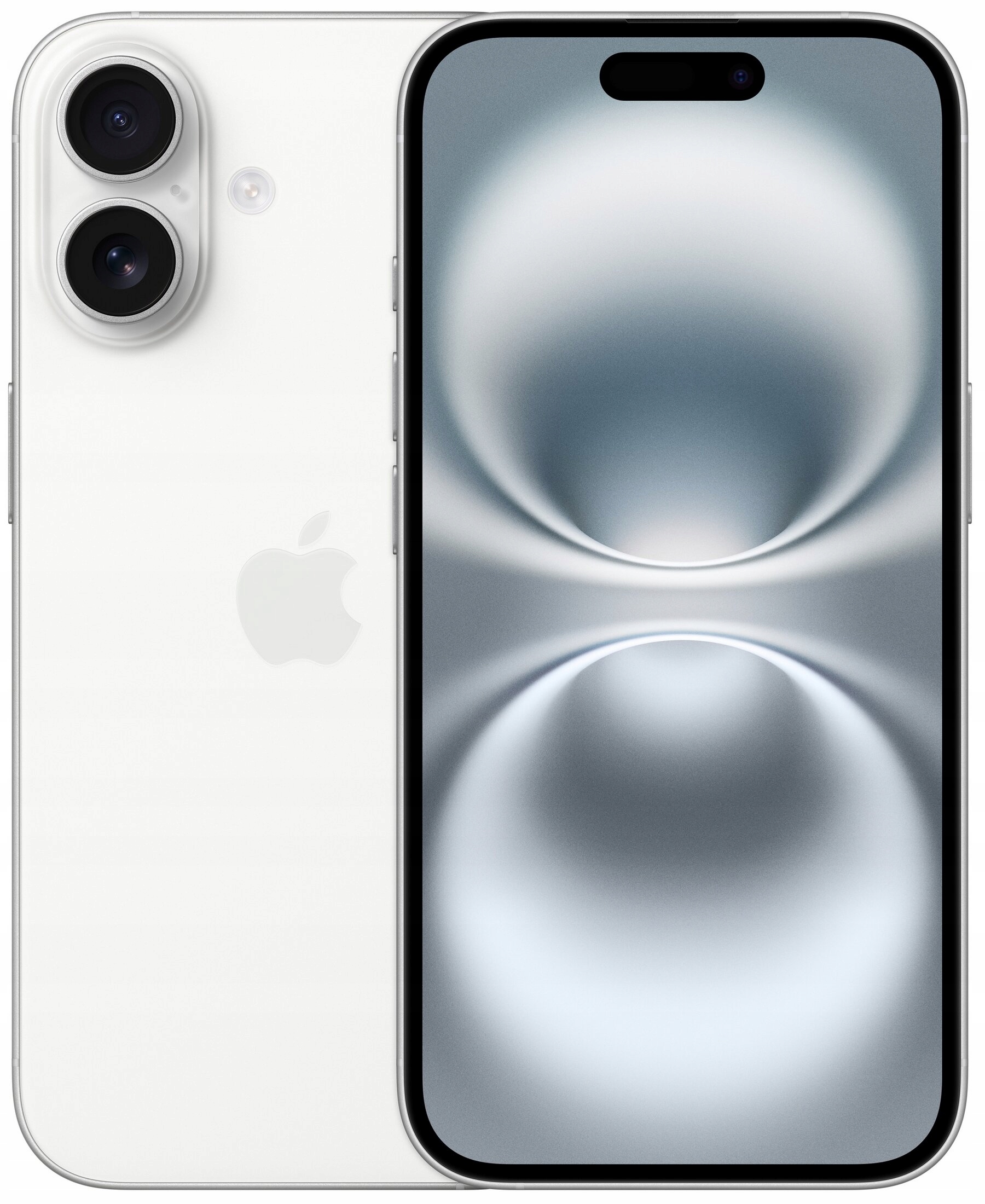 APPLE IPHONE 16 PLUS 5G 128 GB|WHITE | JAK NOWY | BATERIA 100% | 0- 3 CYKLE