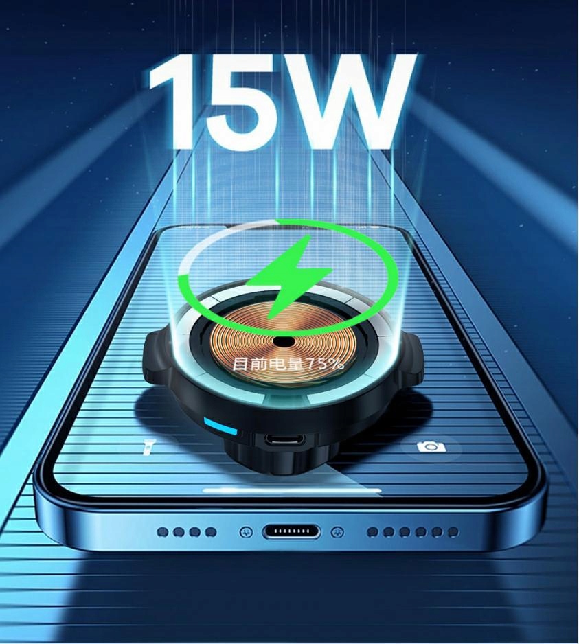 UCHWYT SAMOCHODOWY NA TELEFON MAGSAFE 15W OBROTOWY 360° PRESTICO US315