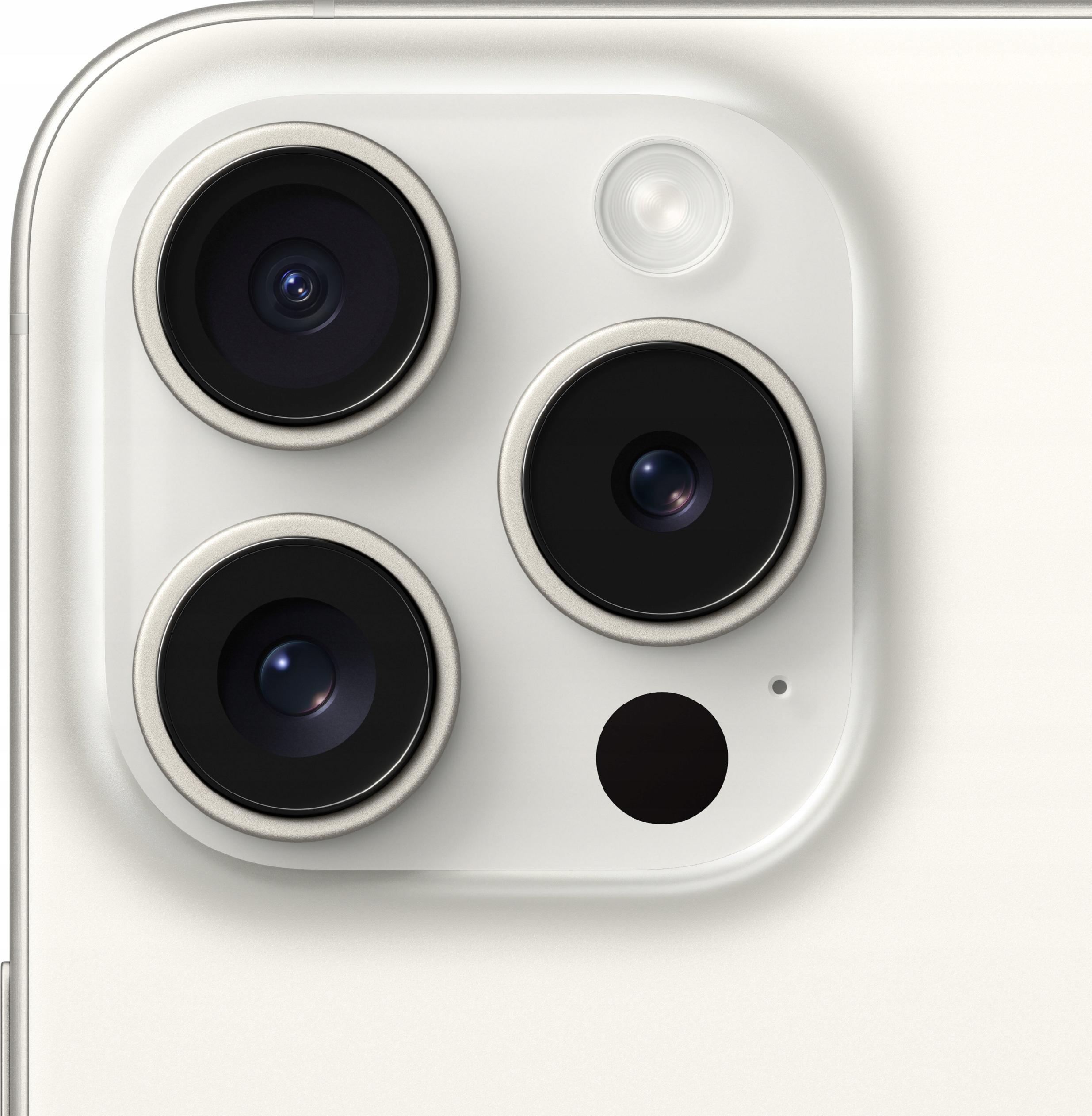 APPLE IPHONE 15 PRO MAX 5G 256GB | WHITE | JAK NOWY| BATERIA 100% | 0 CYKLI