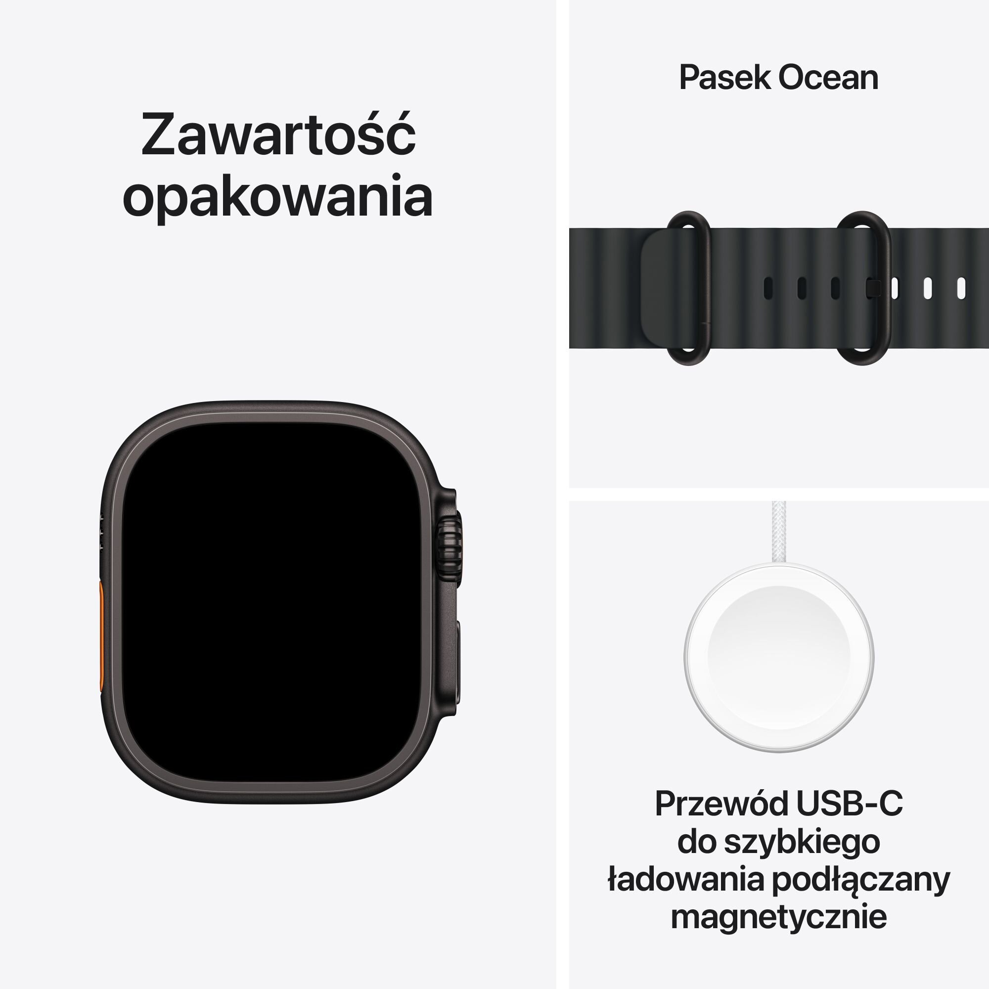 APPLE WATCH ULTRA 2 A2986 GPS+CELLULAR LTE 49mm|JAK NOWY|BATERIA 100%|BLACK