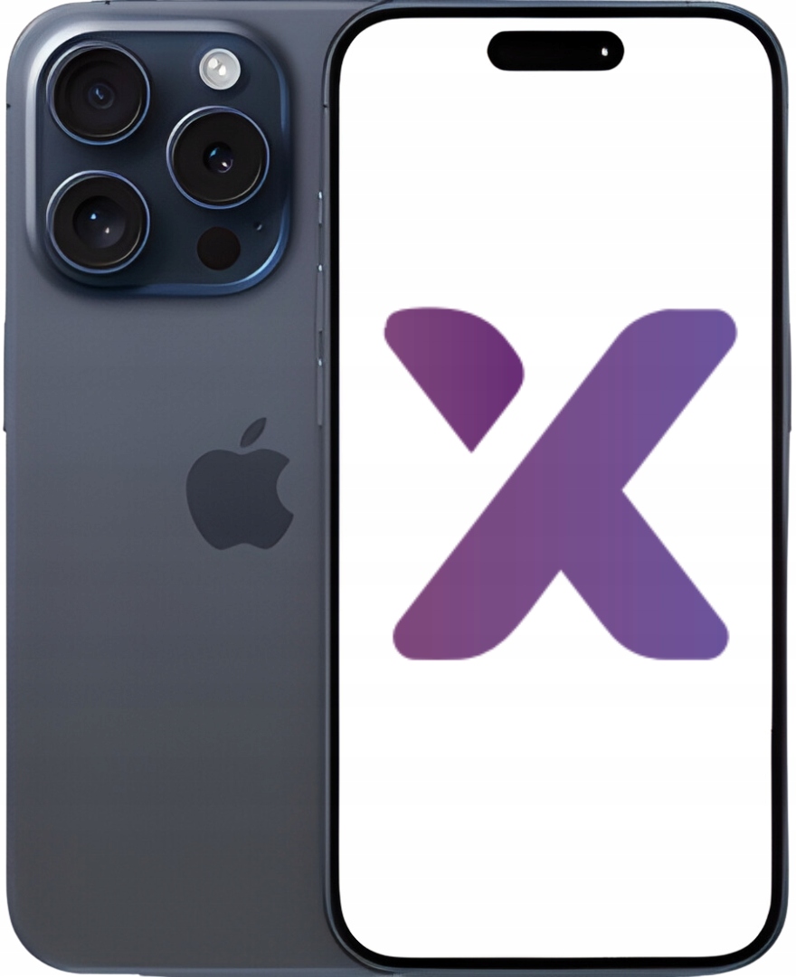 APPLE IPHONE 15 PRO 5G 128GB | BLUE TITANIUM | BATERIA 100% | 0 CYKLI