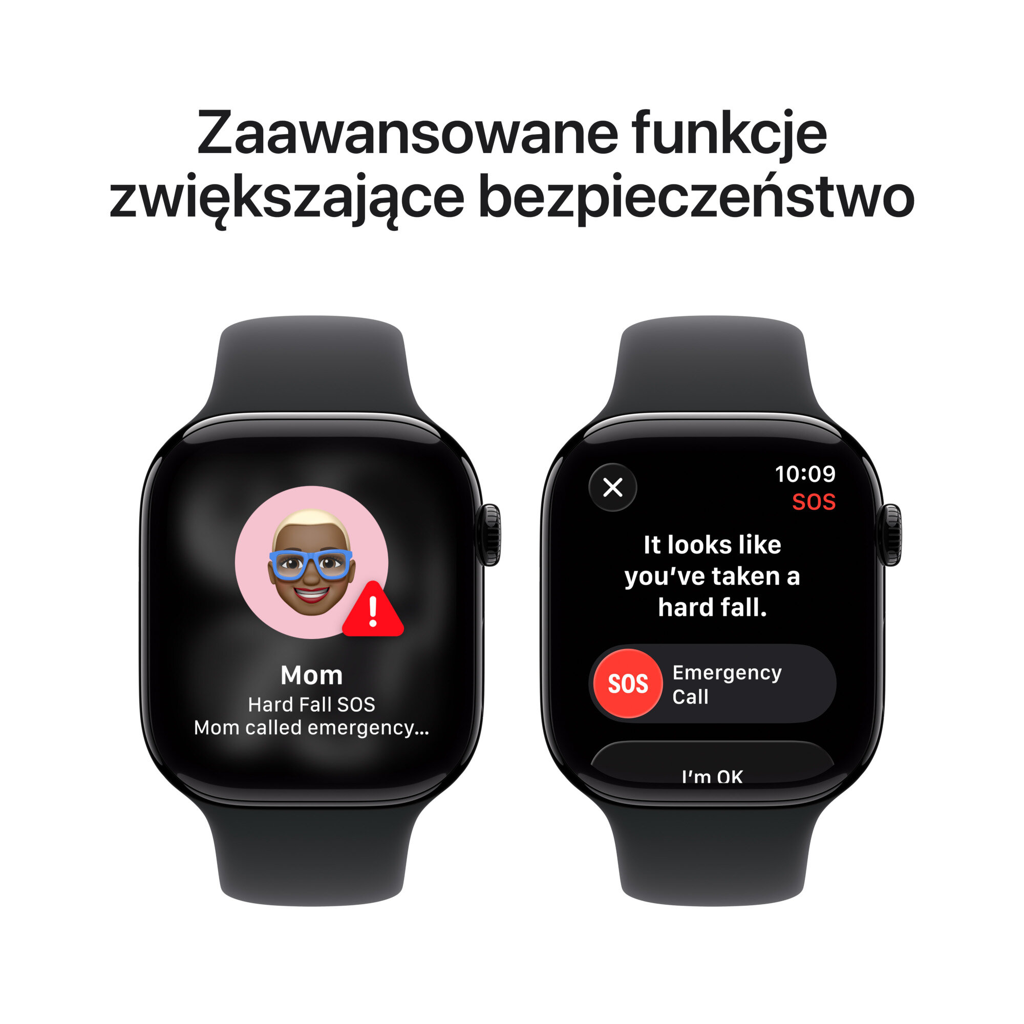 APPLE WATCH 11 GPS 46mm A3333 | JET BLACK | M/L | JAK NOWY | BATERIA 100%