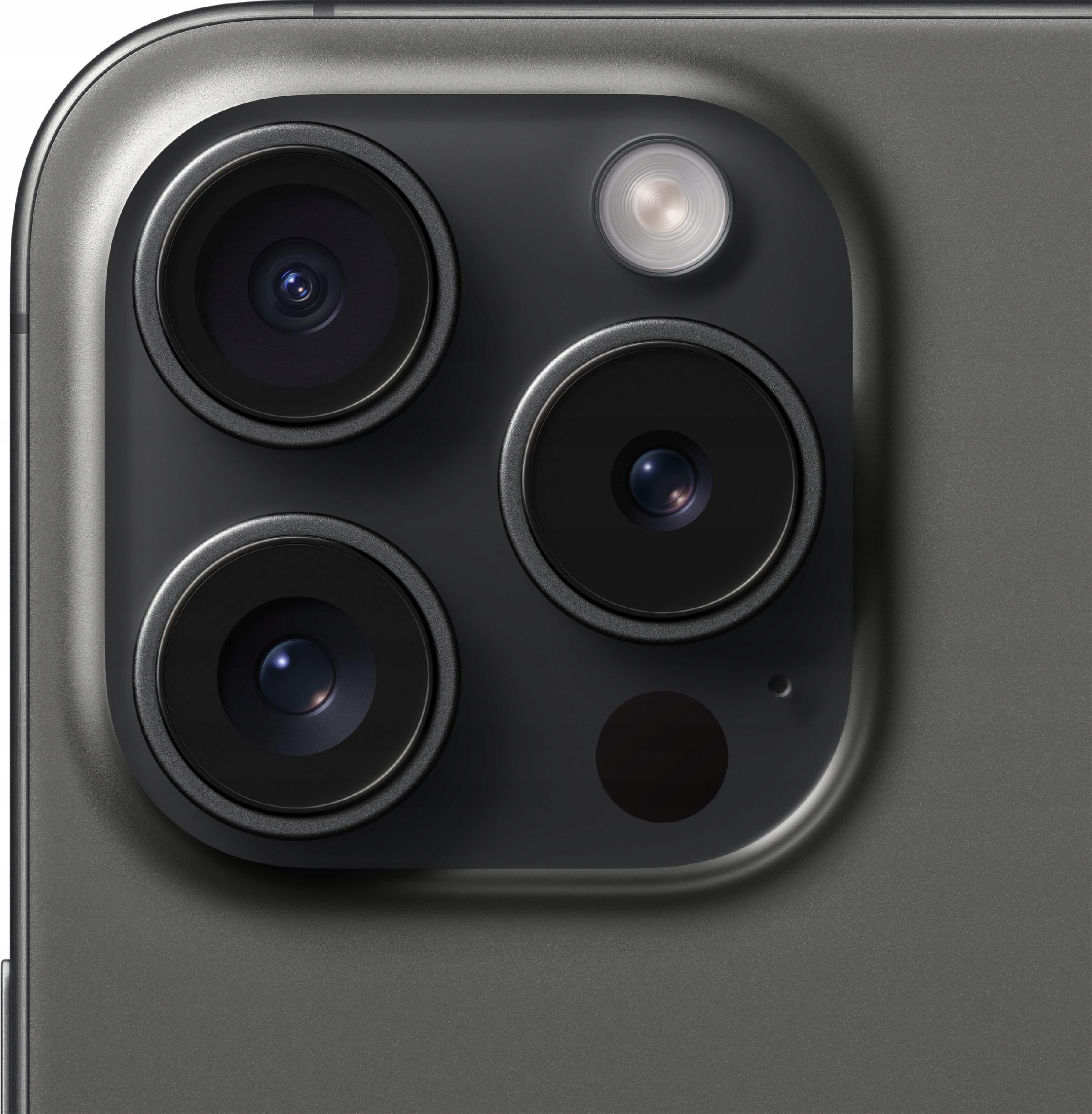 APPLE IPHONE 15 PRO 5G 128GB | BLACK TITANIUM | BATERIA 100% | 0 CYKLI