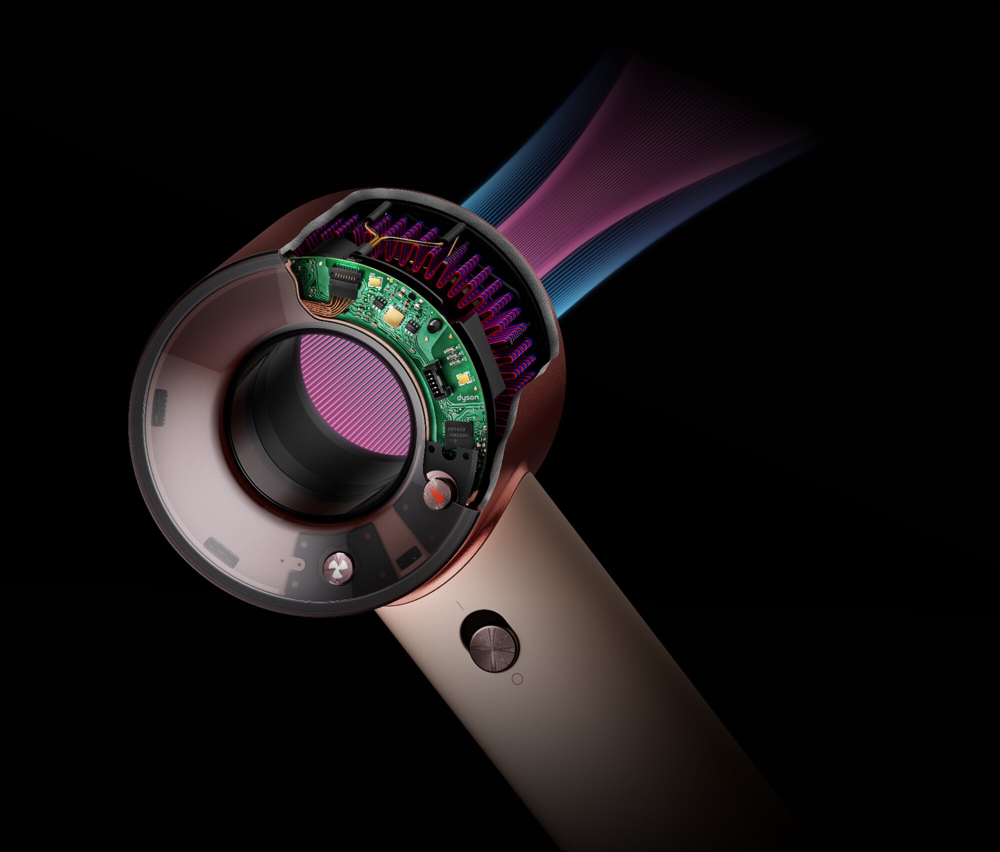 Suszarka do włosów DYSON Supersonic Travel Pastelowy róż/Różowe złoto 1220W