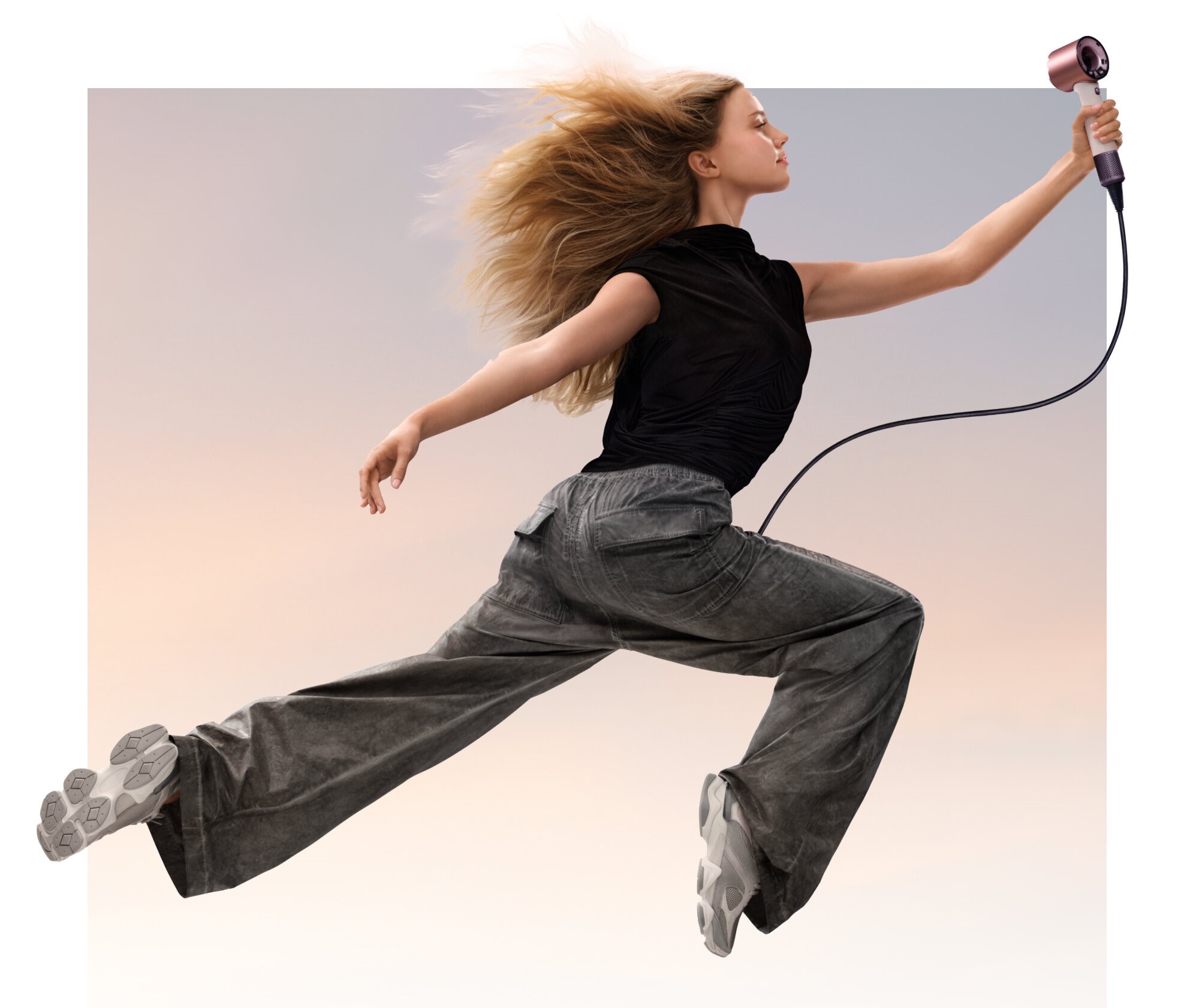 Suszarka do włosów DYSON Supersonic Travel Pastelowy róż/Różowe złoto 1220W